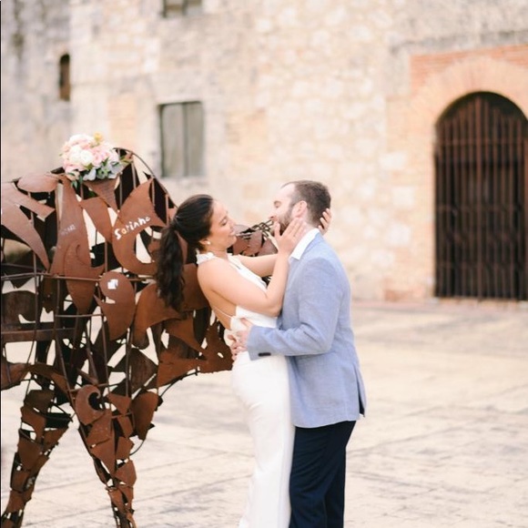 AQAQ white jumpsuit - Picture 2 of 7